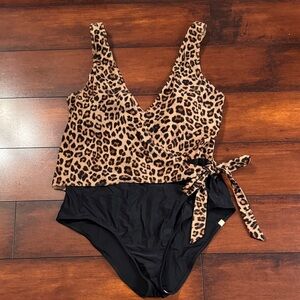 Summersalt Leopard Print Swimsuit